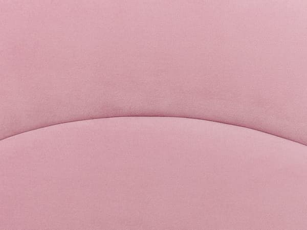 Enkeltseng Rosa Fløyel Enkeltseng 90 x 200 cm Minimalistisk Retro Design Oppbevaring