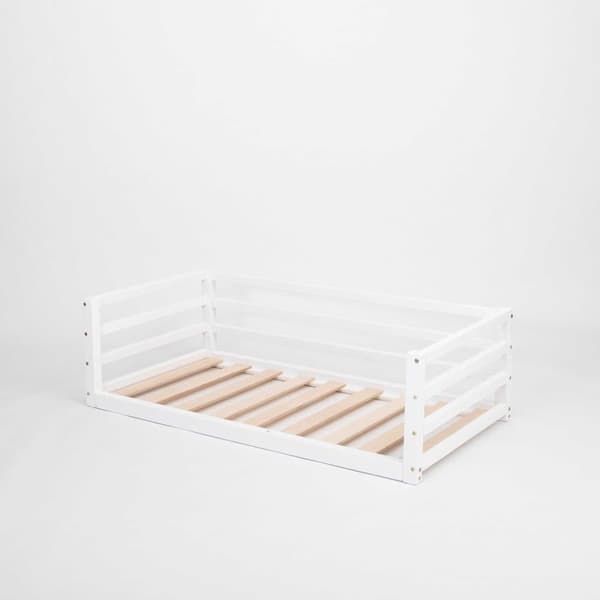 Montessori-lattiasänky Montessori-pikkulapsen lattiasängyn runko queen-kokoinen päiväsänky täysikokoinen lasten puusängyn runko Pikkulapsen sänkyn run