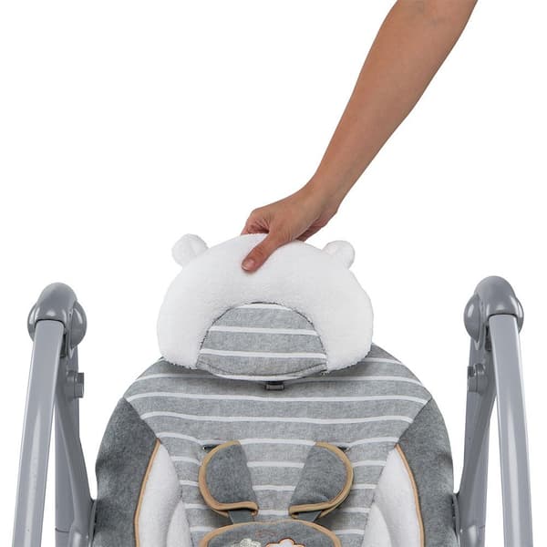 Ingenuity Riippumatto Swing´n Go Bella Teddy™ Harmaa