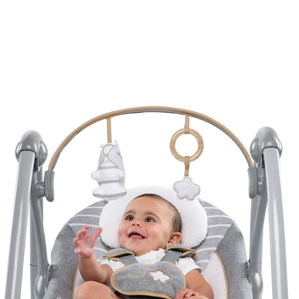 Ingenuity Riippumatto Swing´n Go Bella Teddy™ Harmaa