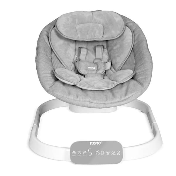 Neno Elektronisk Baby Gyngestol Nube Grå