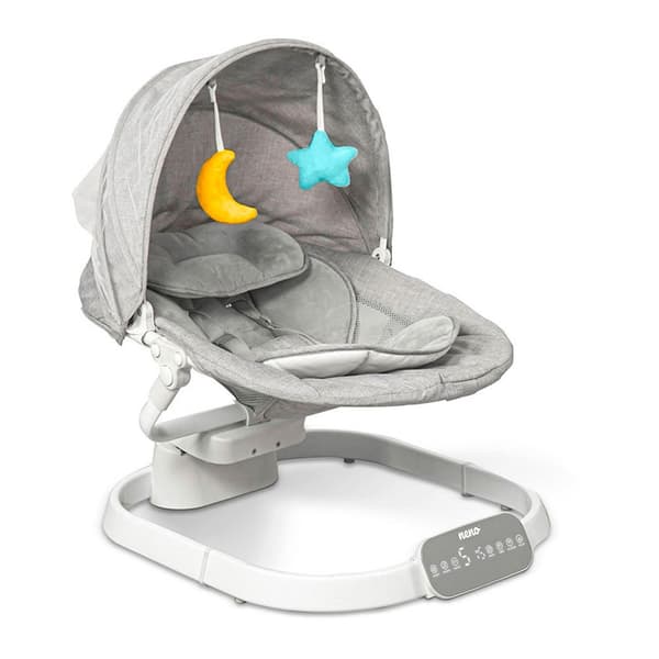 Neno Elektronisk Baby Gyngestol Nube Grå