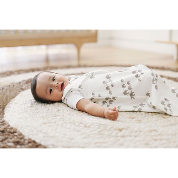 Ergobaby Klassisk Sovepose Elefanter Tog 1.0 Beige 0-6 Months
