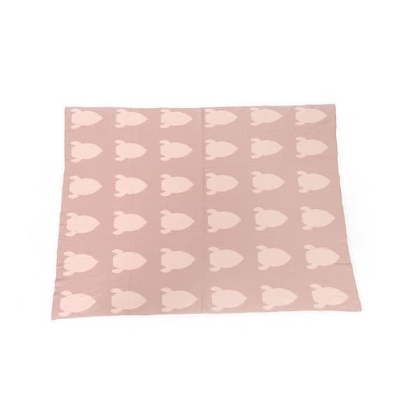 Pellianni Stickad Ekologisk Filt Beige