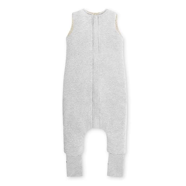 Sleepee Sovepose Med Fødder Jersey Bomuld Reversible Grå S