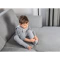 Miniatyrbillede 5 af 7: Sleepee Sovepose Med Fødder Jersey Bomuld Reversible Grå S