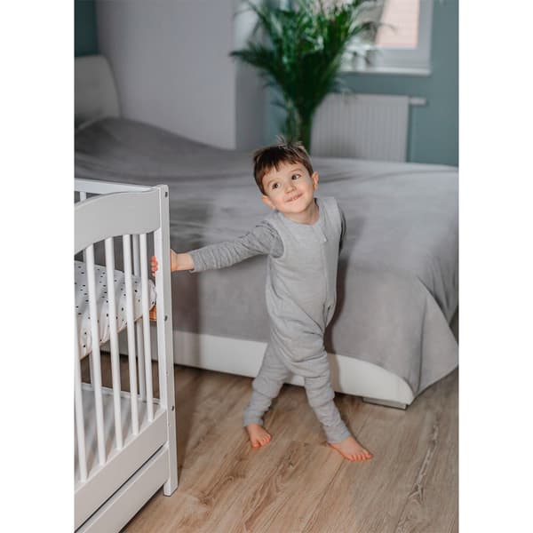 Sleepee Sovepose Med Fødder Jersey Bomuld Reversible Grå S