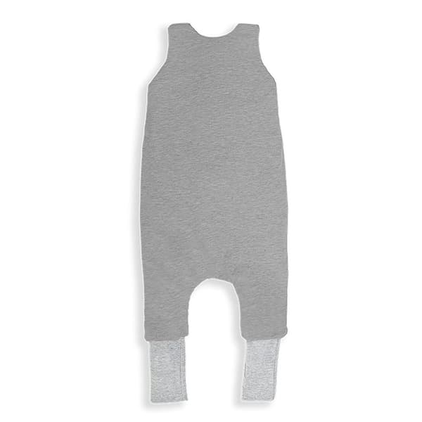 Sleepee Sovsäck Med Fötter Jersey Bomull Reversible Grå M