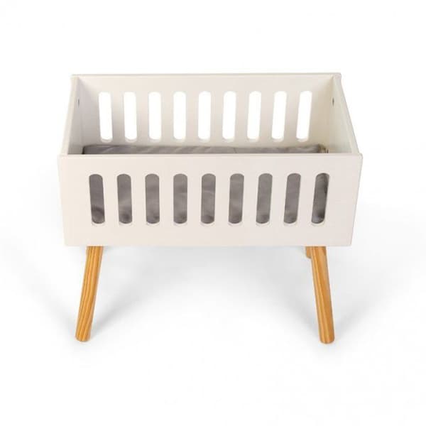 Elegant designad dockavagga i trä lyxutgåva