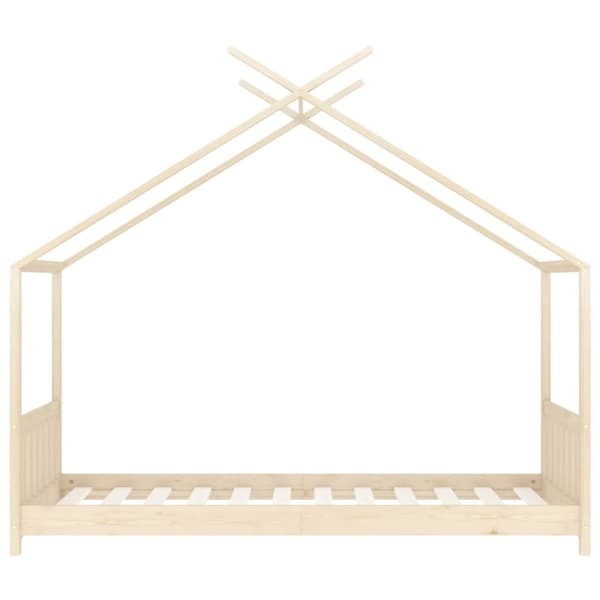 Barnsäng massiv furu 80x160 cm