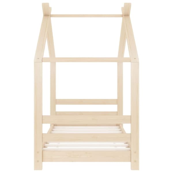 Barnsäng massiv furu 70x140 cm