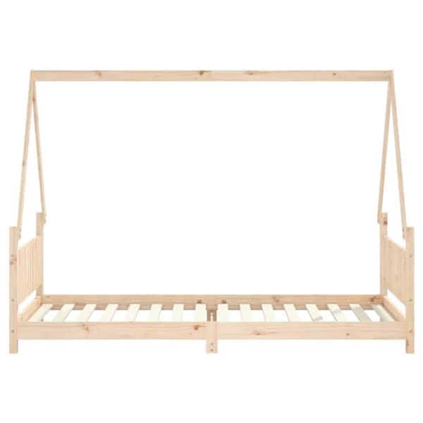 Lasten sängynrunko 90x200 cm täysi mänty