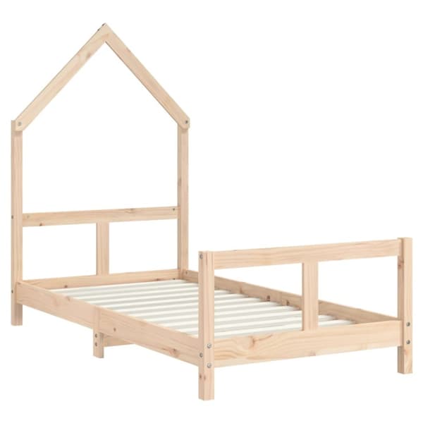 Sängram för barnsäng 80x160 cm massiv furu