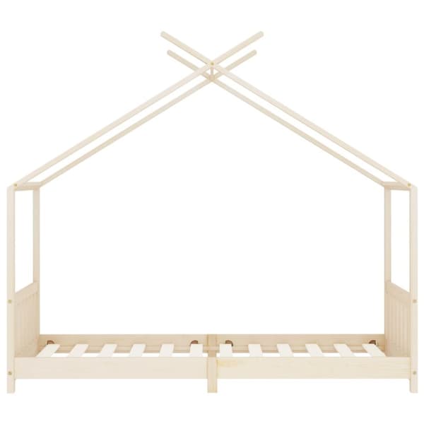 Barnsäng massiv furu 90x200 cm