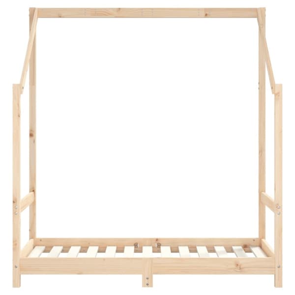 Lasten sängynrunko 70x140 cm täysi mänty