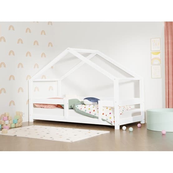 Benlemi - Hussäng Lucky Med Dubbel Skyddskant - 70x160 Cm - White