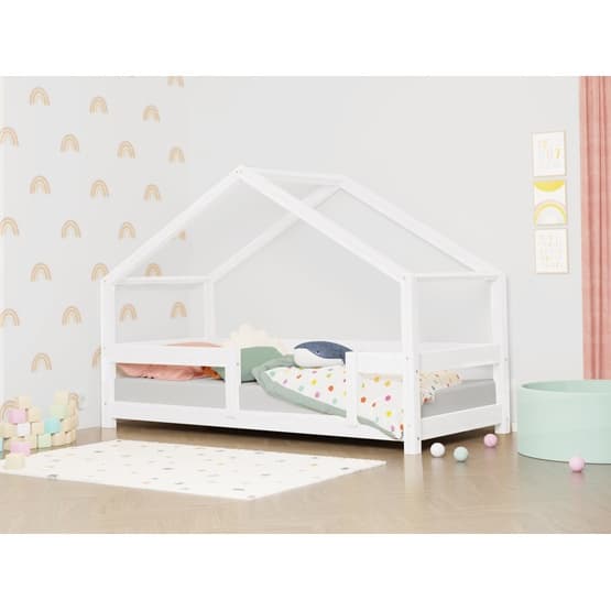 Benlemi - Hussäng Lucky Med Dubbel Skyddskant - 70x160 Cm - White
