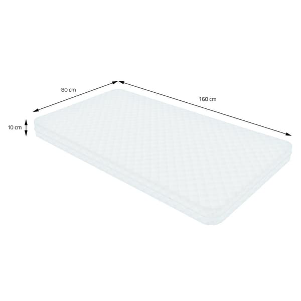 ML-Design Lastensänky Tipi 80x160 cm luonnonvärinen patjalla; sängynreunus ja sälepohja; mänty puusta valmistettu; intiaanisänky massiivipuuta