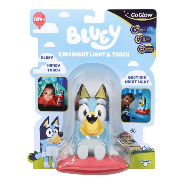 Bluey 2-i-1-natt- och ficklampa