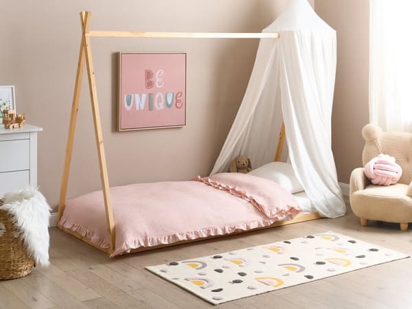 Barneseng Lyst tre Furu 90 x 200 cm til Småbarn Moderne Barnehage