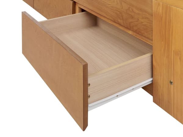 Sengeramme med Oppbevaring Lys Tre Gummitre 90 x 200 cm Gjesteseng