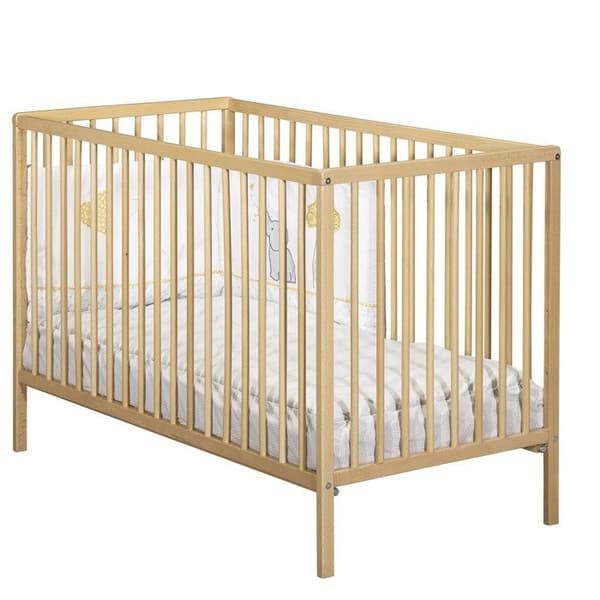 Babysäng - 120 x 60 cm - Babyprice First - Alla barer - Naturligt trä