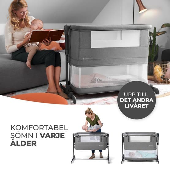 Vagga/Coo-Sleeper - Neste Grow Dark Grey
