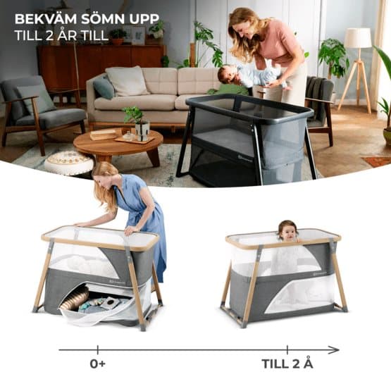 Rejseseng Sofi Grå