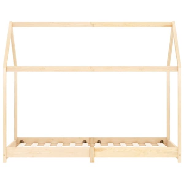 The Living Store sengestel til børneseng 90 x 200 cm massivt fyrretræ -  Tremmesenge & børnesenge