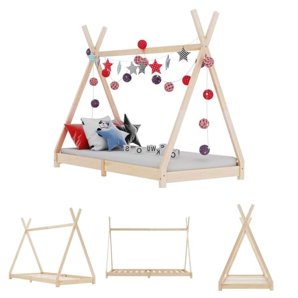 The Living Store Barnsäng massiv furu 70x140 cm - Spjälsängar & barnsängar