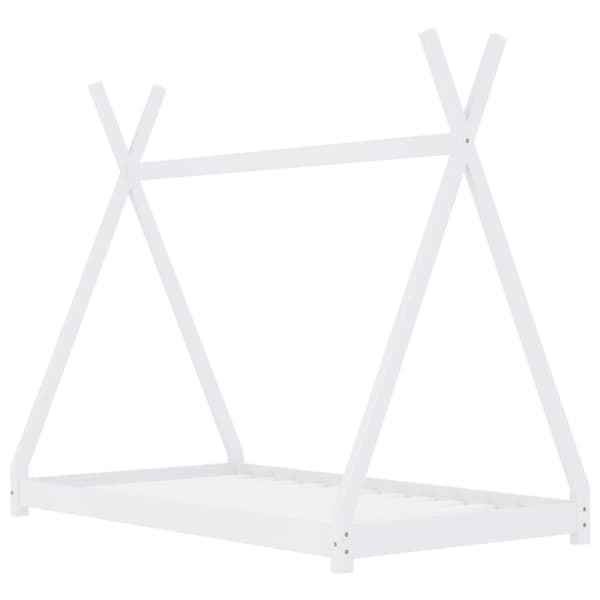 Spjälsängar & barnsängar - Living Barnsäng vit massiv furu 70x140 cm