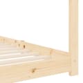 Miniatyrbillede 8 af 9: Tremmesenge & børnesenge - Living sengestel til børneseng 70 x 140 cm massivt fyrretræ