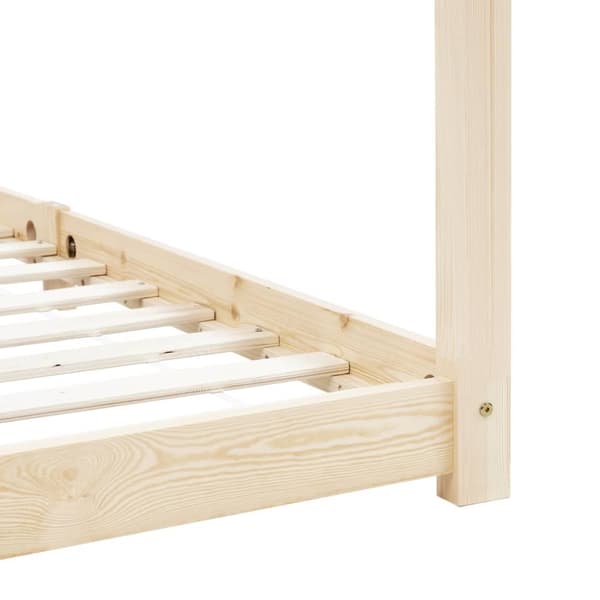 Sengestel til børneseng 90 x 200 cm massivt fyrretræ - Sengestel Til Børneseng - Sengeramme Til Børneseng - Home & Living