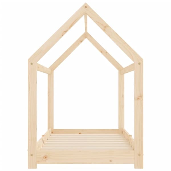 Sengestel til børneseng 80 x 160 cm massivt fyrretræ - Sengestel Til Børneseng - Sengeramme Til Børneseng - Home & Living
