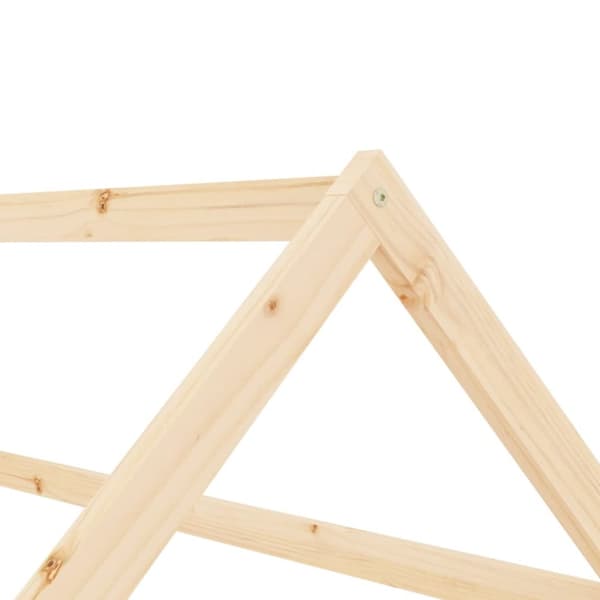 Sengestel til børneseng 80 x 160 cm massivt fyrretræ - Sengestel Til Børneseng - Sengeramme Til Børneseng - Home & Living