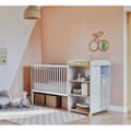Miniatyrbild 1 av 6: Kombinerad säng - 120x60cm - Konvertibel till 90x190cm - Babyprice Smile - Bok