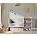 Miniatyrbild 3 av 5: Kombinerad säng - 120x60cm - Konvertibel till 90x190cm - Babyprice Smile - Flintaek
