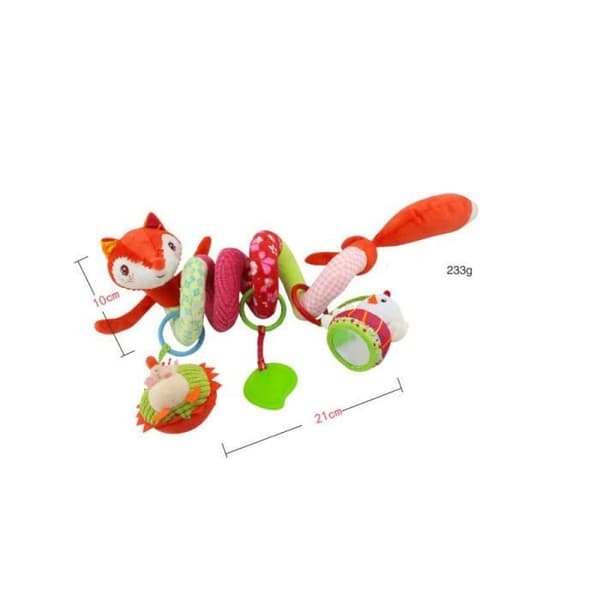 Baby Toy Animal Wrap Around Bed Lugnande docka bil hängande säng hänge