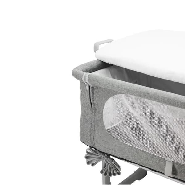 Samsovande babysäng NANIA DODI - 2-i-1 extrasäng - Ultrabekväm madrass 4 cm tjock - L 80 x B 42 cm