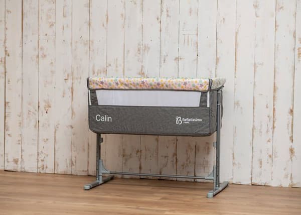 BEBELISSIMO - Samsovsäng - babyvagga - babysäng - gosig - från födseln - grå