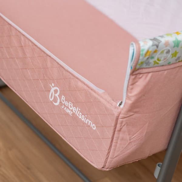 BEBELISSIMO - Samsovssäng - babyvagga - babysäng - gosig - från födseln - rosa