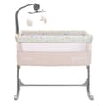 Miniatyrbild 2 av 6: BEBELISSIMO - Samsov - babyvagga - babysäng - Gosa med musikmobil - från födseln - beige
