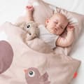 Miniatyrbillede 6 af 6: Done By Deer Senge Sheet Baby Elphee Rosa