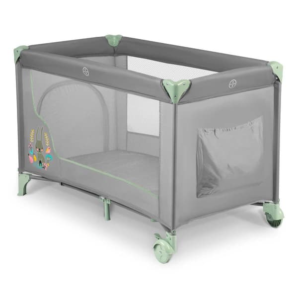 Rejseseng 125 x 65 x 78 cm RK-240 grå-mint
