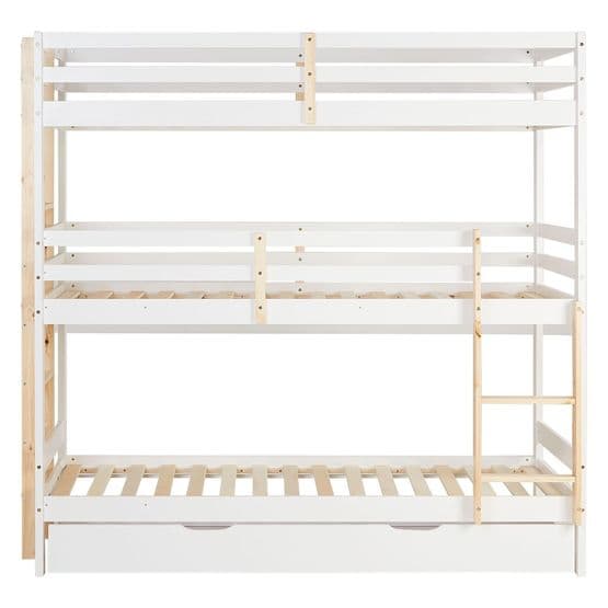 Køjeseng Tre senge 200x90 Cm - Stige I Naturen