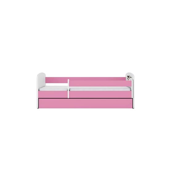 Barnsäng - Babydreams Rosa Med Låda - Onsdag 140x70 Cm