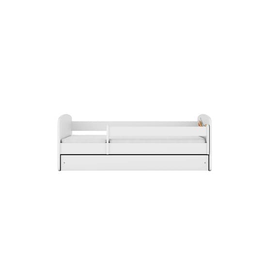 Tremmeseng - Babydreams Hvid Med Skuffe - Dyr 160x80 Cm