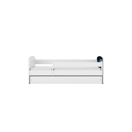 Barnsäng - Babydreams Vit Med Låda - Race 180x80 Cm