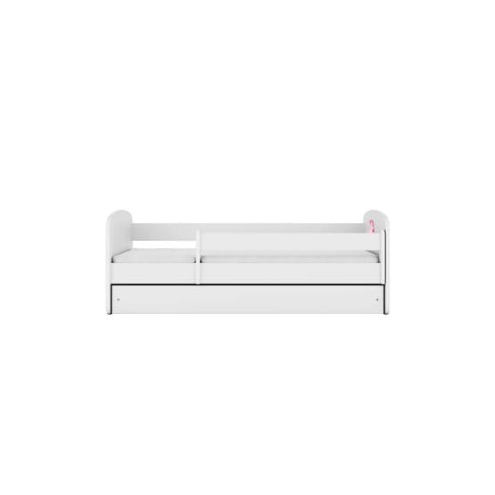 Tremmeseng - Babydreams Hvid Med Skuffe - Prinsesse 160x80 Cm