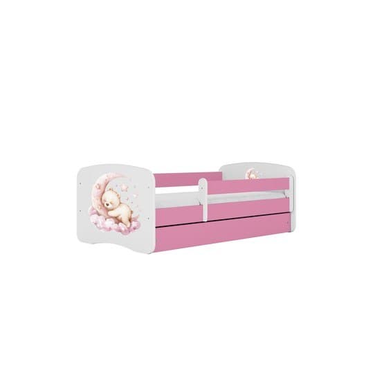 Tremmeseng - Babydreams Pink Med Skuffe - Drøm 180x80 Cm